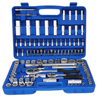 Sada nástrčných klíčů 108 ks – 1/4" a 1/2"