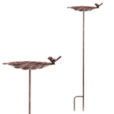 Krmítko/pítko - zápich, kov, měděná barva