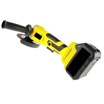 Aku úhlová bruska 2x 24V bateriemi – 1200W, sada příslušenství