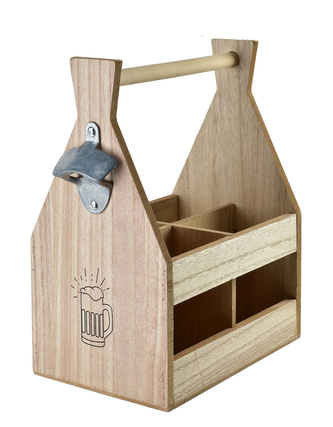 DAZ Stojak na butelki nosidło22x14,5x28cm na butelkę 0,3L