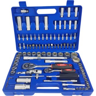 Sada nástrčných klíčů – 94 dílů, 1/4", 1/2"