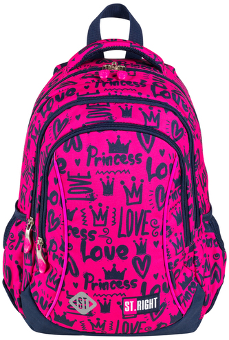 Plecak 3-komorowy BP-26 Love St.Right, St.Majewski