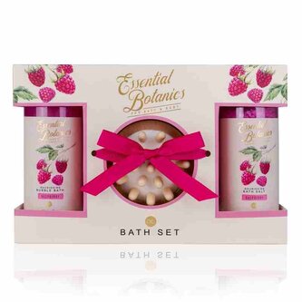 SET koupelový ESSENTIAL BOTANICS-FRUITS (malina) v papírovém boxu ACCENTRA
