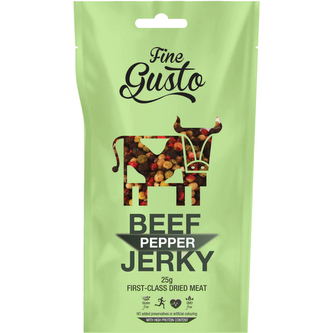 Jerky hovězí Fine Gusto Pepř 25g