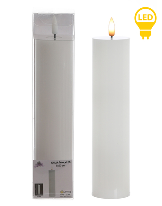 IDALIA Świeca LED 5xh23cm