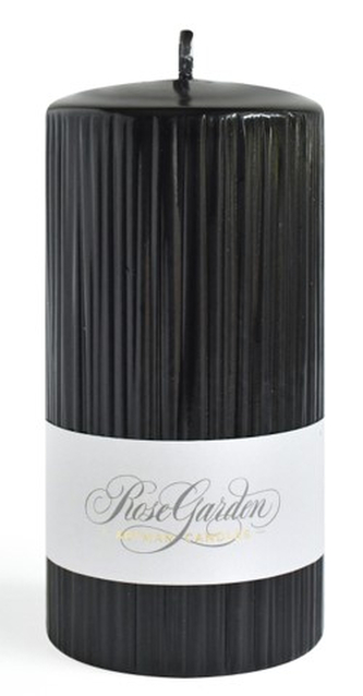 Świeca ROSE GARDEN walec średni 7xh14cm parafinowa czarna