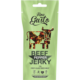 Jerky hovězí Fine Gusto Pepř 12g