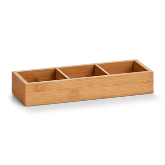 ZELLER Úložný box bambus 28 x 10,2 x 4,5 cm