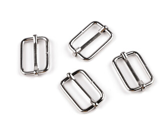 Posunovač na popruhy šíře 25 mm - 20 ks - 1 nikl