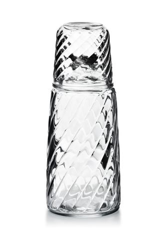 HOLLIE Butelka ze szklanką 1,1L