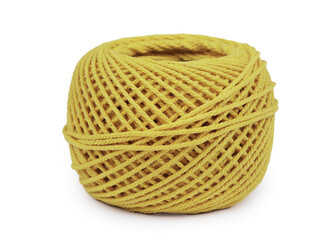 Bavlněná příze macrame / háčkovací 40 g rozčesávací - 1 ks - 22 (09) žlutobéžová tm