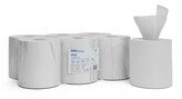 Ručníky v roli Centrefeed Protissue, Midi, 2 vr., bílé, 90 m, 6 ks