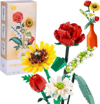 JOKOMISIADA Stavebnice Kytice 568 dílků