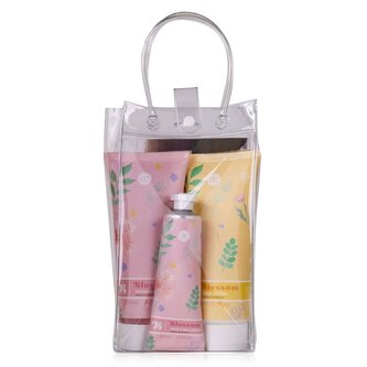 SET koupelový BLOSSOM v průhledné taštičce ACCENTRA