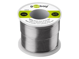 Cín 1.0mm 250g 99,3%Sn 0,7%Cu GOOBAY 40845