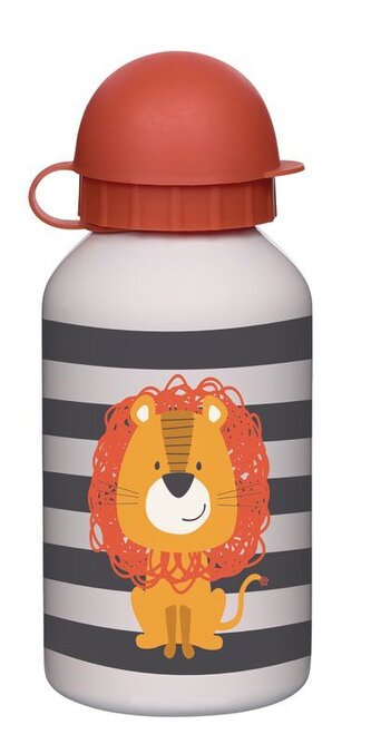 Lahvička z nerezové oceli na pití Lev (350ml) sigikid