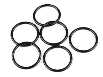 Kroužek Ø35 mm - 200 ks - 4 černý lak