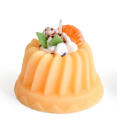 Świeca PYCHOTKA 6x4,5cm parafinowa żółta