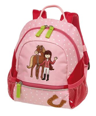 Malá jezdkyně GINA GALOPP batoh do školky (25x22x11 cm) sigikid