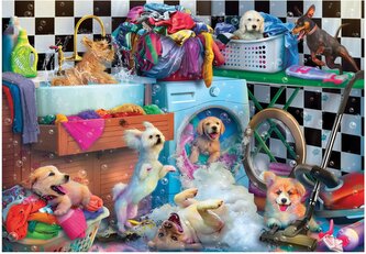 ANATOLIAN Puzzle Rozdováděná štěňata XL 260 dílků