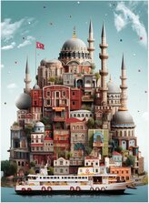 ANATOLIAN Puzzle Tophane 1000 dílků