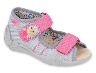 342P012 18 - dívčí sandálky, kožená stélka, víla 342P012_25