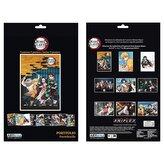 Sada plakátů Demon Slayer - 9 ks