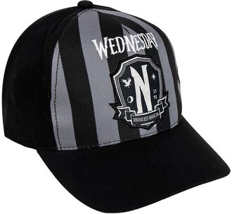 Kšiltovka Netflix|Wednesday: Erb Akademie Nikdyvíc (obvod 55 cm)