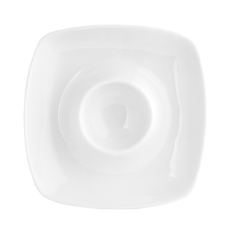 STOJÁNEK NA VAJÍČKO 13CM KRÉMOVÝ PORCELÁN