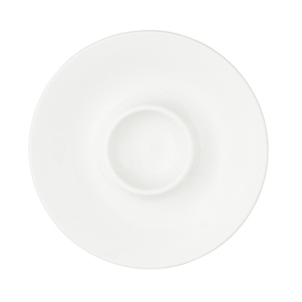 STOJÁNEK NA VAJÍČKO 12.5CM KRÉMOVÝ PORCELÁN