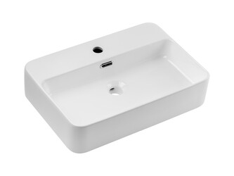 Keramické umyvadlo na desku TRUST 2 bílé