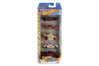 Hot Wheels 5ks tematický angličák závodní JDR20