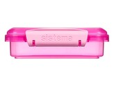 Sistema® Lunch™ Krabička na sendvič 450 ml, růžová