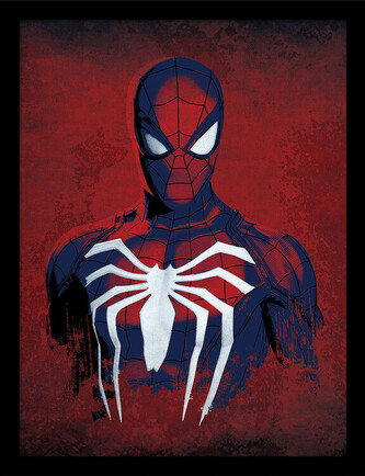 Obraz na zeď - Spider-Man - Spider on the Chest, 34.3 x 44.5 cm