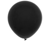Balony Decomex pastel Black 100szt