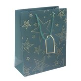 Dárková taška hvězda 26x12x32 cm