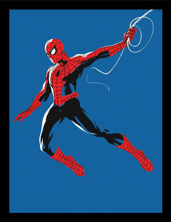 Obraz na zeď - Spider-Man - Web Line, 34.3 x 44.5 cm
