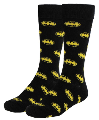 Pánské ponožky DC Comics|Batman: Mini loga (velikost EU 38-45)