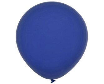 Balony Decomex pastel Midnight Blue 100szt