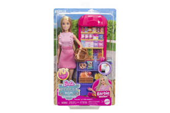 Barbie panenka Malibu nakupuje herní set JCT05