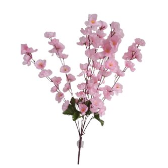 Jabloňová větev sv. růžová  P014 sv. růžová