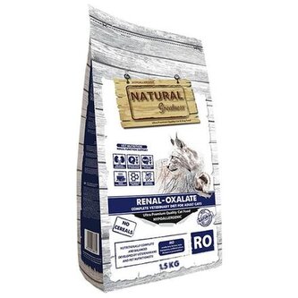 Natural Greatness RENAL - OXALATE veterinární dieta pro kočky 1,5 kg