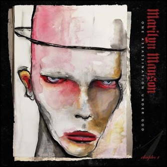 Marilyn Manson:  One Assassination Unde. Pink Light Blue