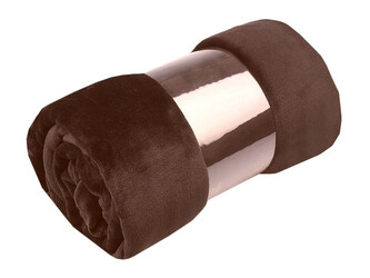 Deka Coral fleece 150x200 cm - 1 ks - 10 hnědá čokoládová