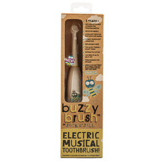 Jack N' Jill Elektrický kartáček na zuby Buzzy Brush s melodií Jack N' Jill Elektrický kartáček na zuby Buzzy Brush s melodií