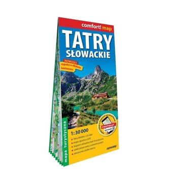 Comfort! map Tatry słowackie / Tatry slovenske Comfort! map Tatry słowackie / Tatry slovenske
