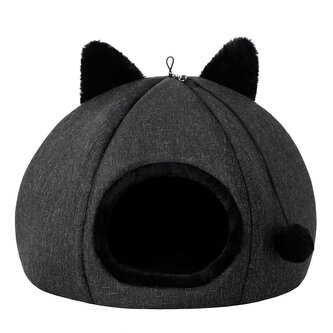 Reedog Kitty Head Black Iglu pro kočky-M Reedog Kitty Head Black Iglu pro kočky-M