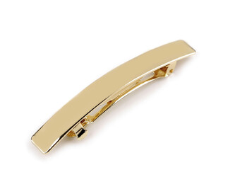 Francouzská spona do vlasů - 1 ks - 2 zlatá