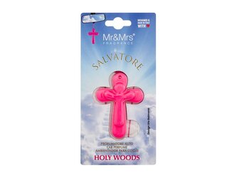 Mr&Mrs Fragrance Salvatore Vůně do auta Holy Woods 1 ks Fuchsia