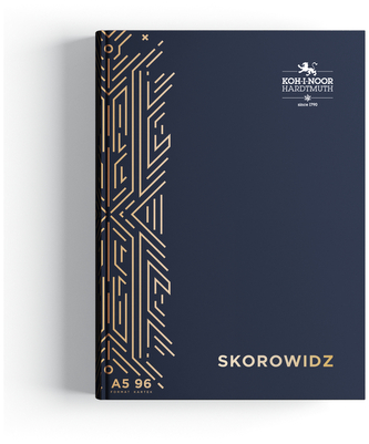 Skorowidz A5 96 kartkowy twarda oprawa, Koh-I-Noor